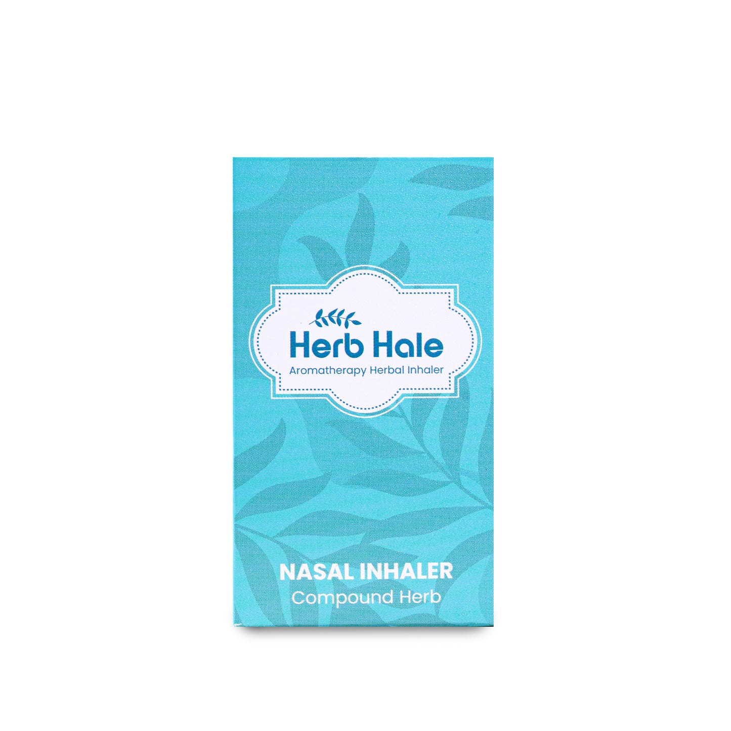 Product packaging for "Herb Hale," implying a natural remedy that could be related to aromatherapy and potentially used in an aromatherapy inhaler