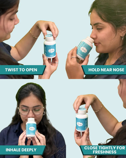 HerbHale Nasal Inhaler – Natural Relief for Your Senses